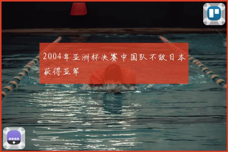 2004年亚洲杯决赛中国队不敌日本获得亚军